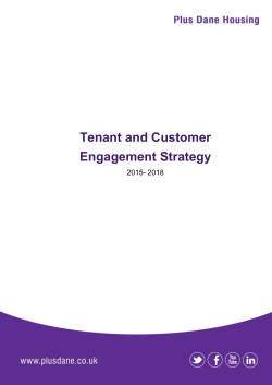 Tenant and Customer Engagement Strategy