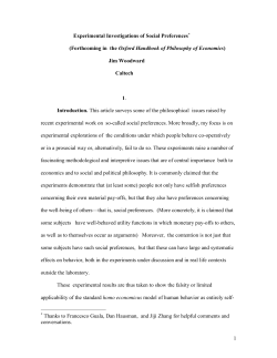 This article surveys some odf the philosophocila - Philsci