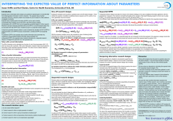 Interpreting the expected value of perfect