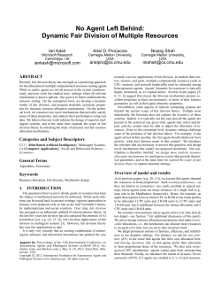 No Agent Left Behind: Dynamic Fair Division of Multiple