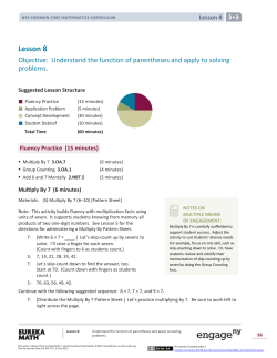 Grade 3 Mathematics Module 3, Topic C, Lesson 8