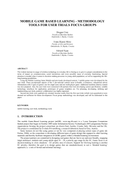 IADIS Conference Template