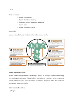 Computation of Income Tax