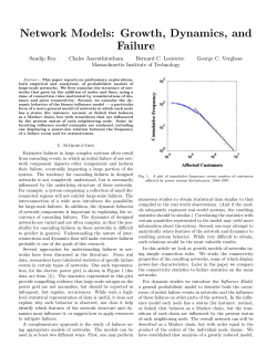 Network Models: Growth, Dynamics, and Failure