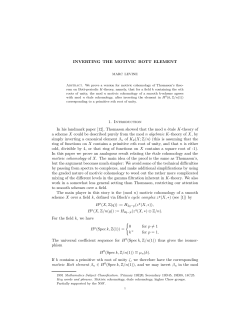Thomason showed that the mod n étale K-theory of
