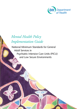 Mental Health Policy Implementation Guide - HIC