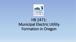 RPS Requirements: How the law works for municipal electric utility