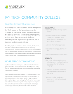 IVY TECH COMMUNITY COLLEGE