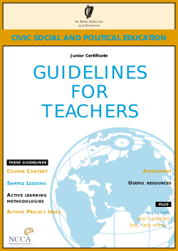 Civic, Social and Political Education