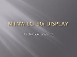 MTNW LCI-90i Display