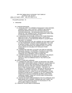 GFS TEXT MENU RULE CATEGORY TEXT DISPLAY IN EFFECT