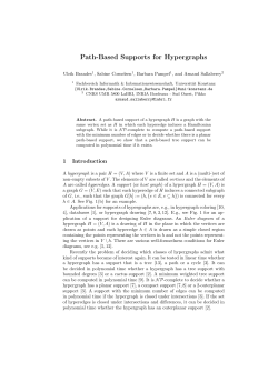Path-Based Supports for Hypergraphs - Algorithmics