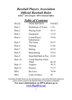 Baseball Players Association