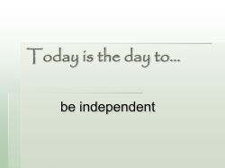 Today is the day to&hellip; - Foundation for Critical Thinking