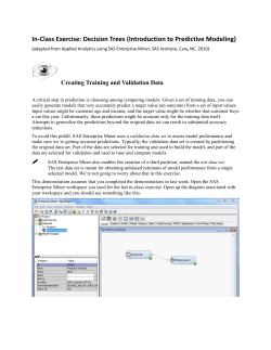 Assessing a Decision Tree