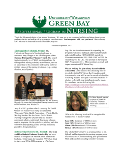 Distinguished Alumni Award - UW