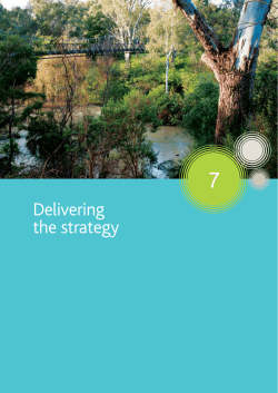 Delivering the strategy - Your Say – Melbourne Water