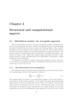 Chapter 2 Structural and computational aspects