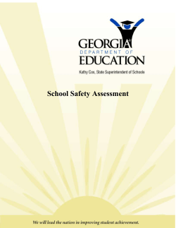 School Safety Assessment