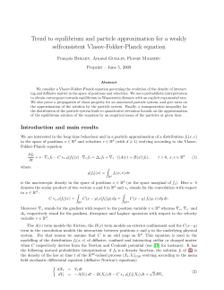 Trend to equilibrium and particle approximation for a weakly
