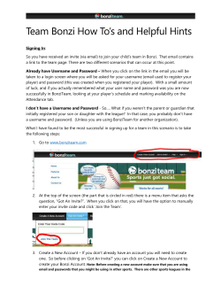 Bonzi Team Help - Newcastle Baseball League