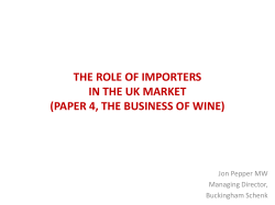 Theory Paper 4: The Business of Wine
