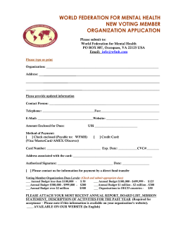 NEW VOTING MEMBER APPLICATION 2