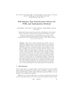 Fast Semi-Iterative Solvers for PDEs and Optimisation Methods