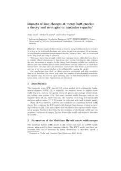 Impacts of lane changes at merge bottlenecks: a theory