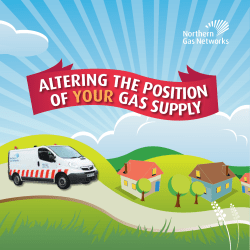 Altering the position of your gAs supply