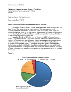 Nacogdoches and Angelina Counties