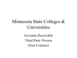 Third Party Process Overview