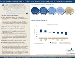 State of the Legal Industry 2016