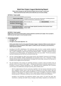 1 - Asia-Pacific Economic Cooperation