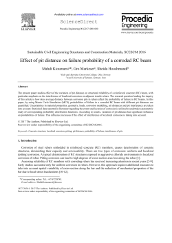 Effect of pit distance on failure probability of a corroded