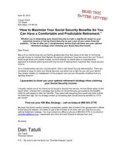 How to Maximize Your Social Security Benefits So You Can Have a