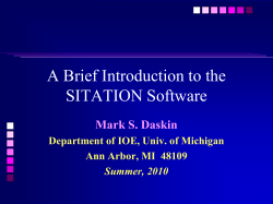 SITATION Software