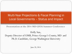 In particular, 90% responses indicate that multi-year fiscal