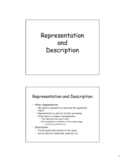 Image representation