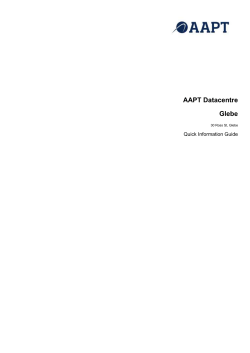 AAPT Glebe Data Centre