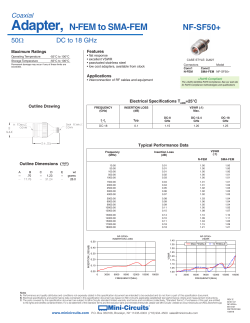 Adapter, N-FEM to SMA-FEM
