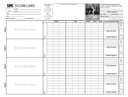 scorecard