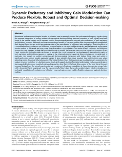 Dynamic Excitatory and Inhibitory Gain Modulation Can Produce