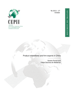 Product relatedness and firm exports in China