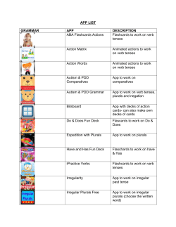 APPS FOR GRAMMAR