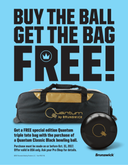 Get a FREE special edition Quantum triple tote bag with the