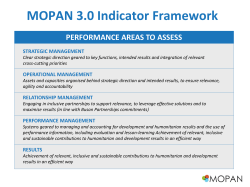 Areas - MOPAN