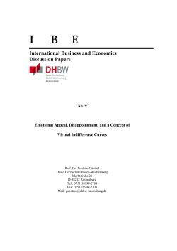 Is there something like virtual indifference curves