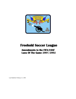 FSL - Freehold Soccer League