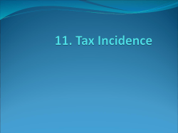 13. Insiden Pajak dan Masalah Efisiensi Ekonomi